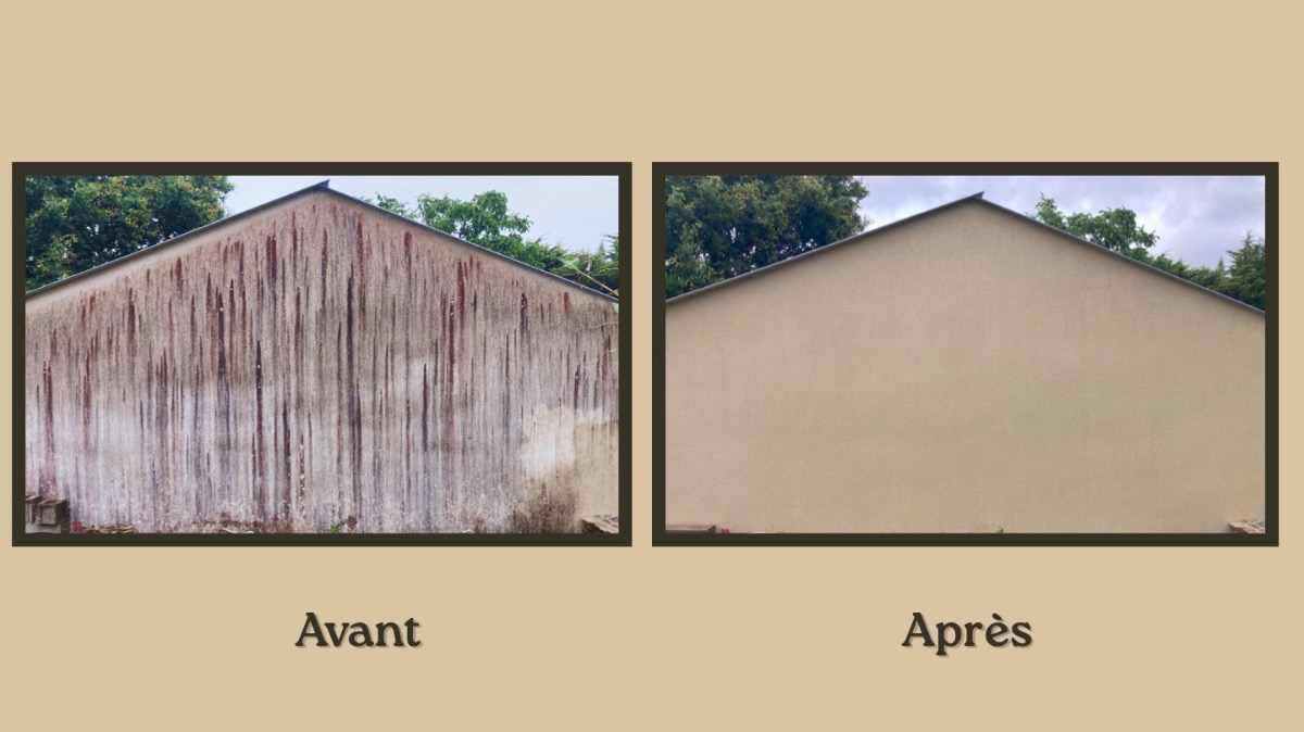 Chantier d'entretien de jardin réalisé par François LANOË Pro, paysagiste du réseau Factotum, près de Châteaubriant