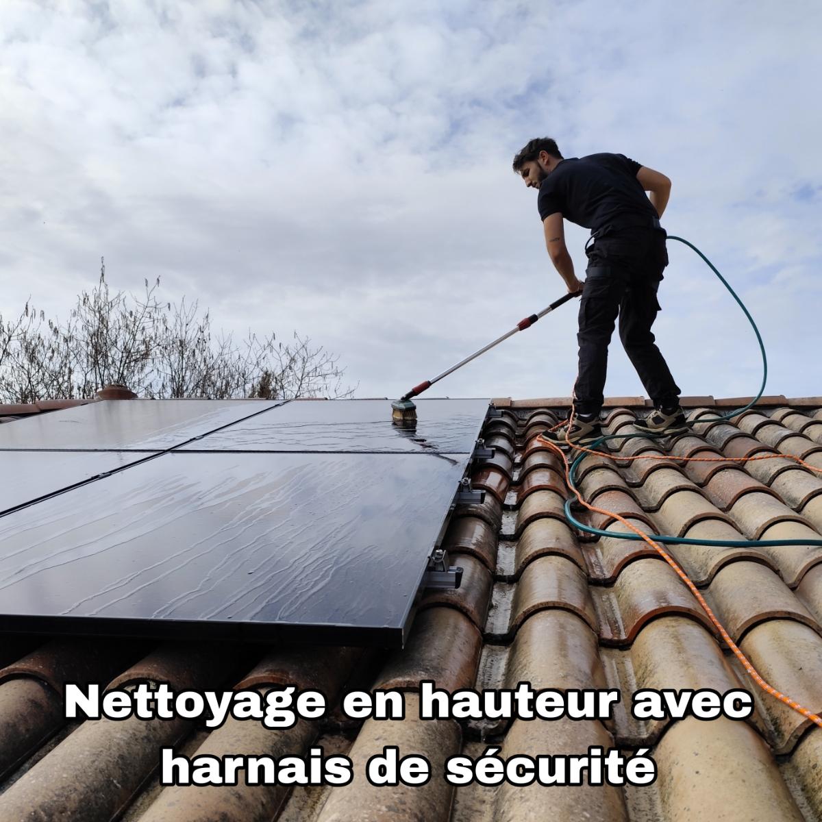 Chantier d'entretien de jardin réalisé par G.Services40, paysagiste du réseau Factotum, près de Sanguinet