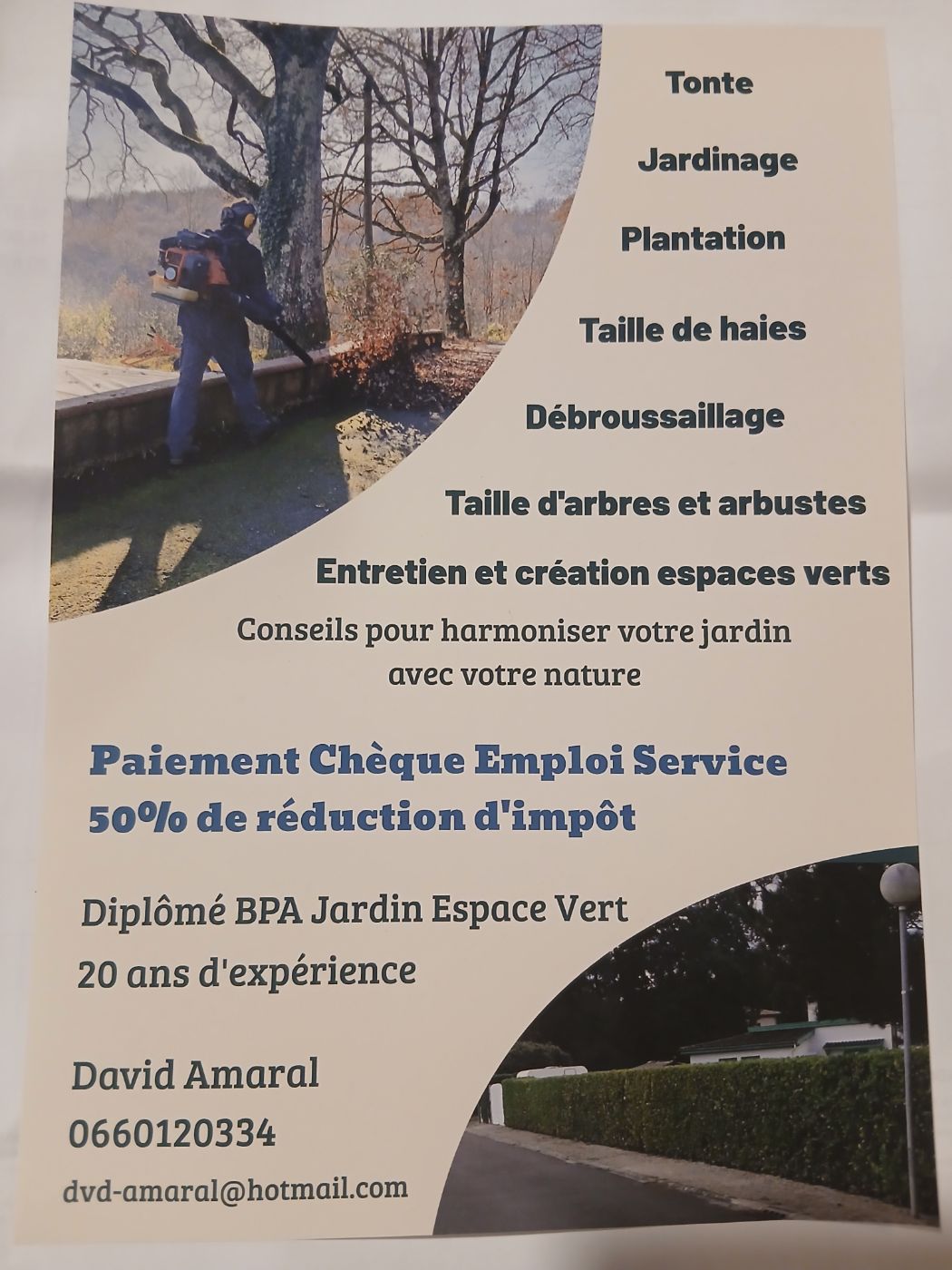 Jardin cesu, paysagiste du réseau Factotum