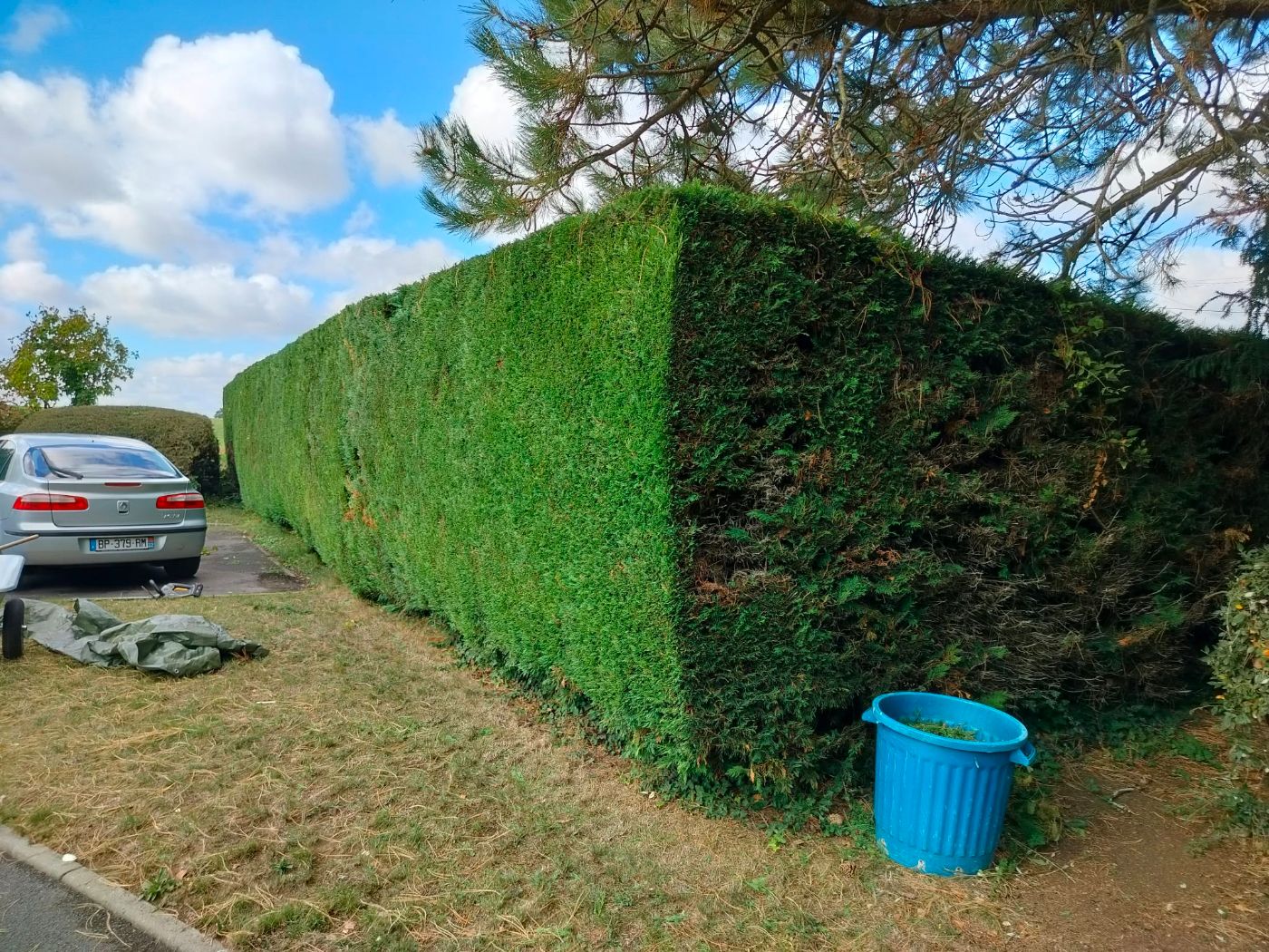 Préparation hivernale, Mesnil-Saint-Laurent, réalisé par JardiNET'