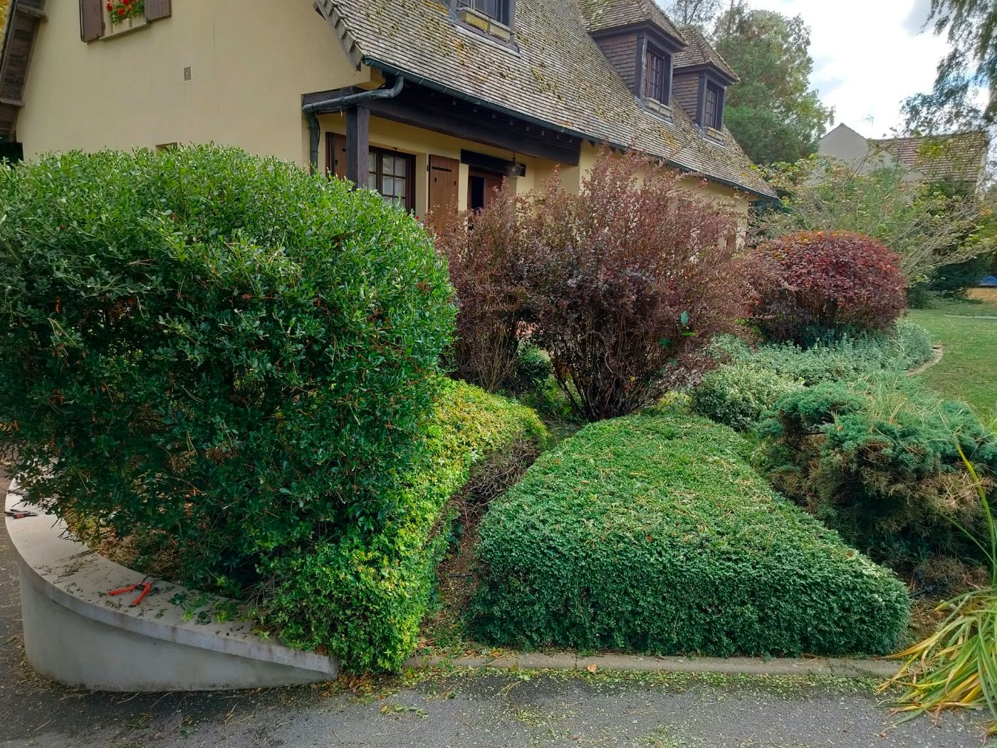 Préparation hivernale, Mesnil-Saint-Laurent, réalisé par JardiNET'
