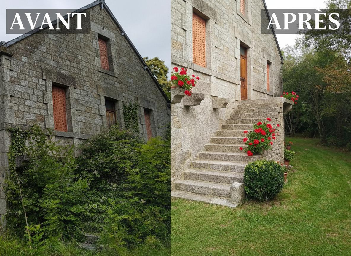 Chantier réalisé par Julien jardinier paysagiste