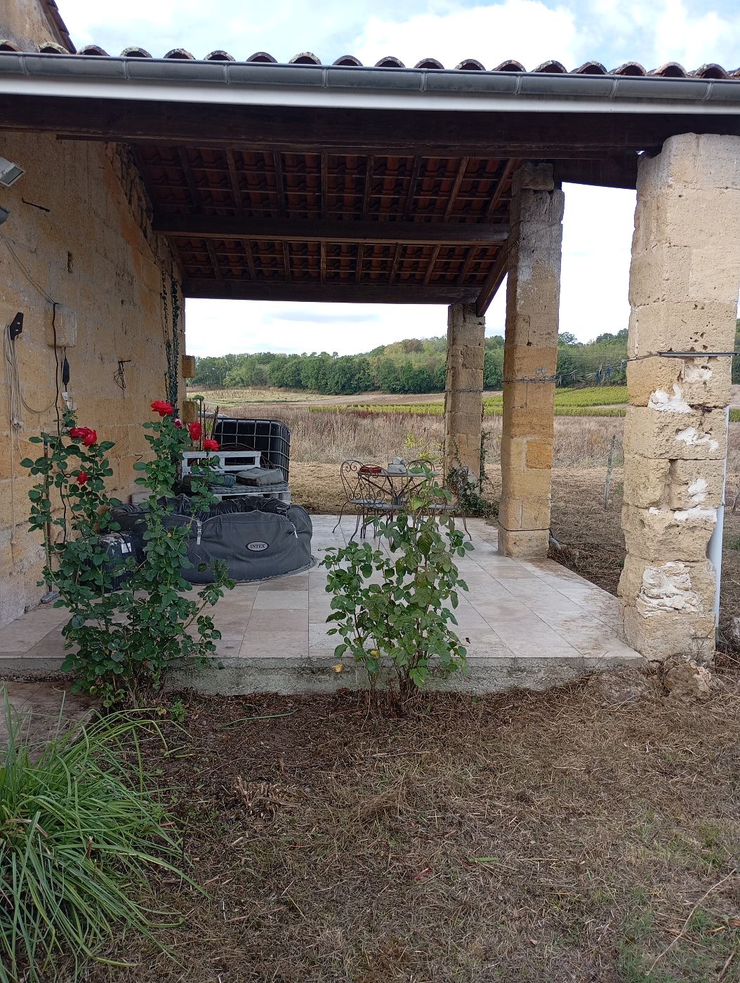Remise en état, Castillon-la-Bataille, réalisé par Le Jardin de Yoann