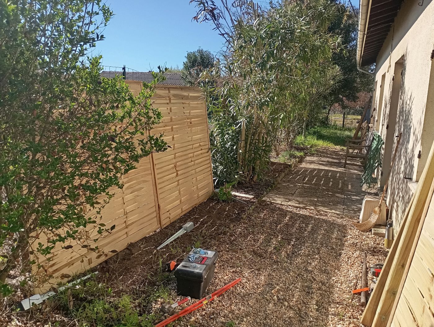 Pose de panneaux, Libourne, réalisé par Le Jardin de Yoann