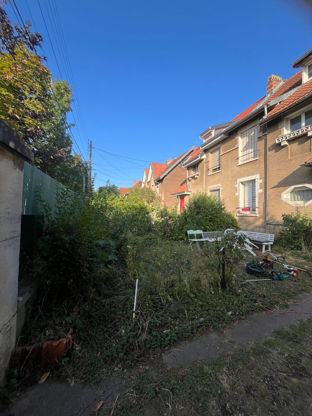 Avant intervention de Lefebvre Paysage, paysagiste du réseau Factotum à Nancy