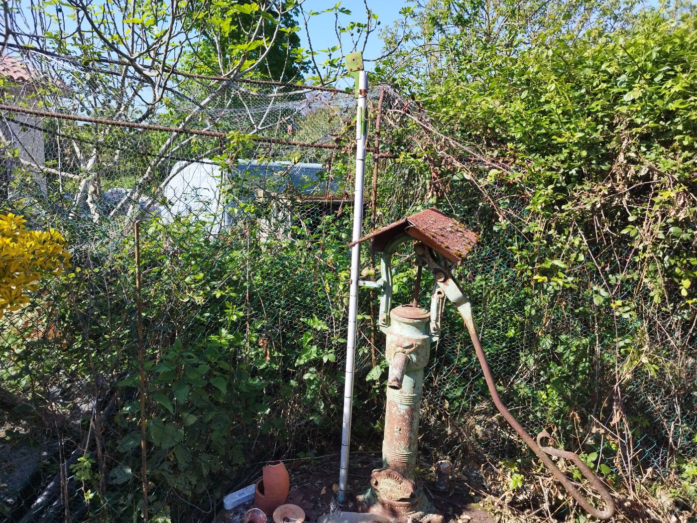 Chantier de Débroussaillage réalisé à Bérat par Pascal le Jardinier, paysagiste du réseau Factotum