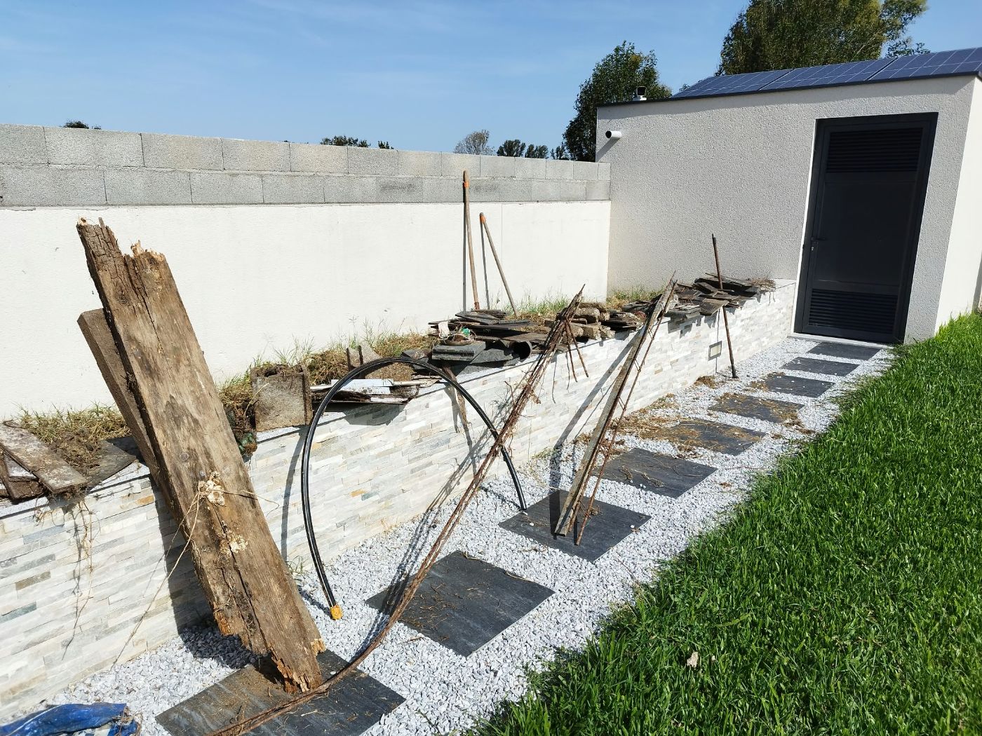 Un chantier qui part en sucette !, Marquefave, réalisé par Pascal le Jardinier