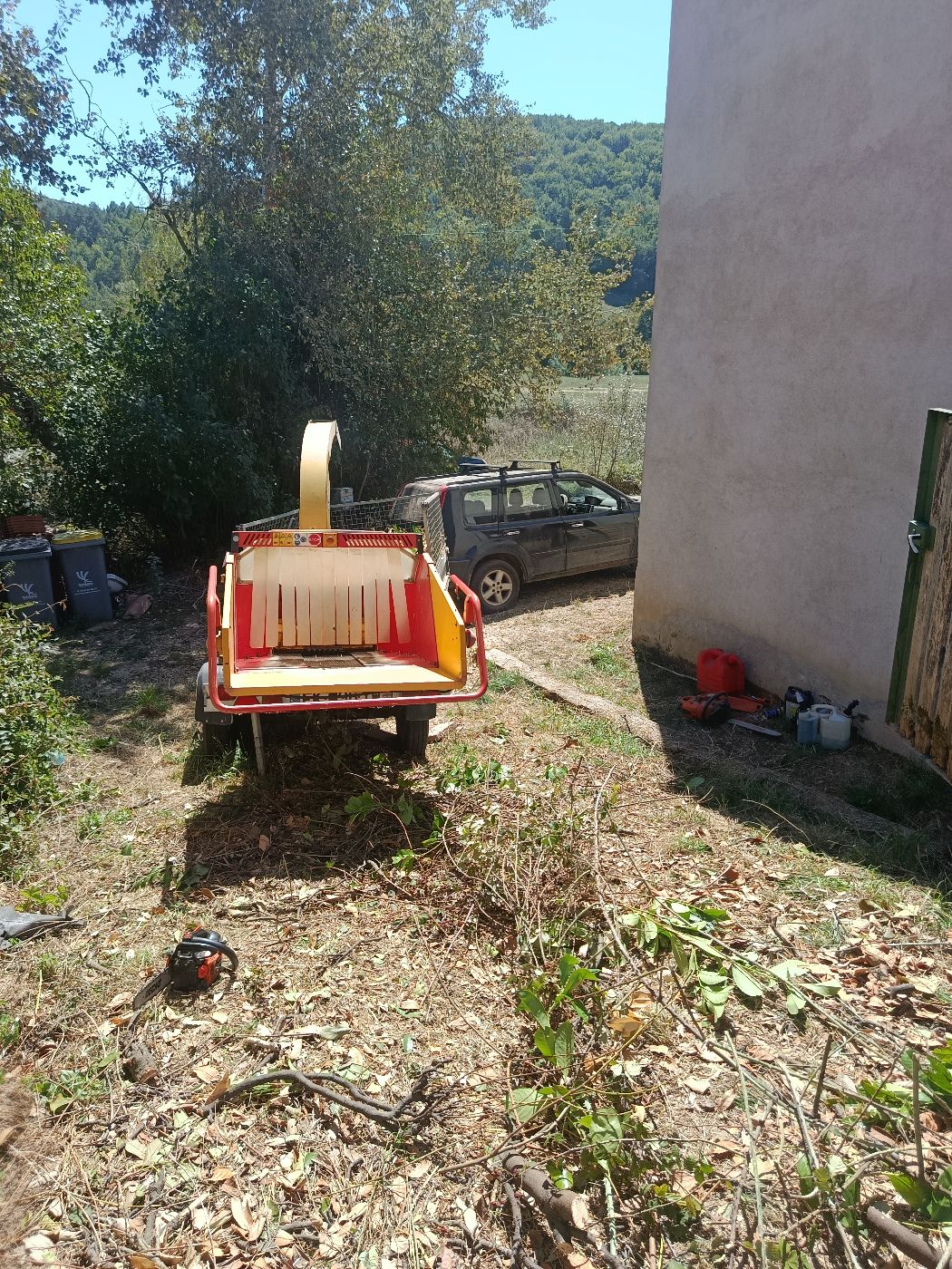 Arrachage de haie, Montbrun-Bocage, réalisé par Thibaud Zerr