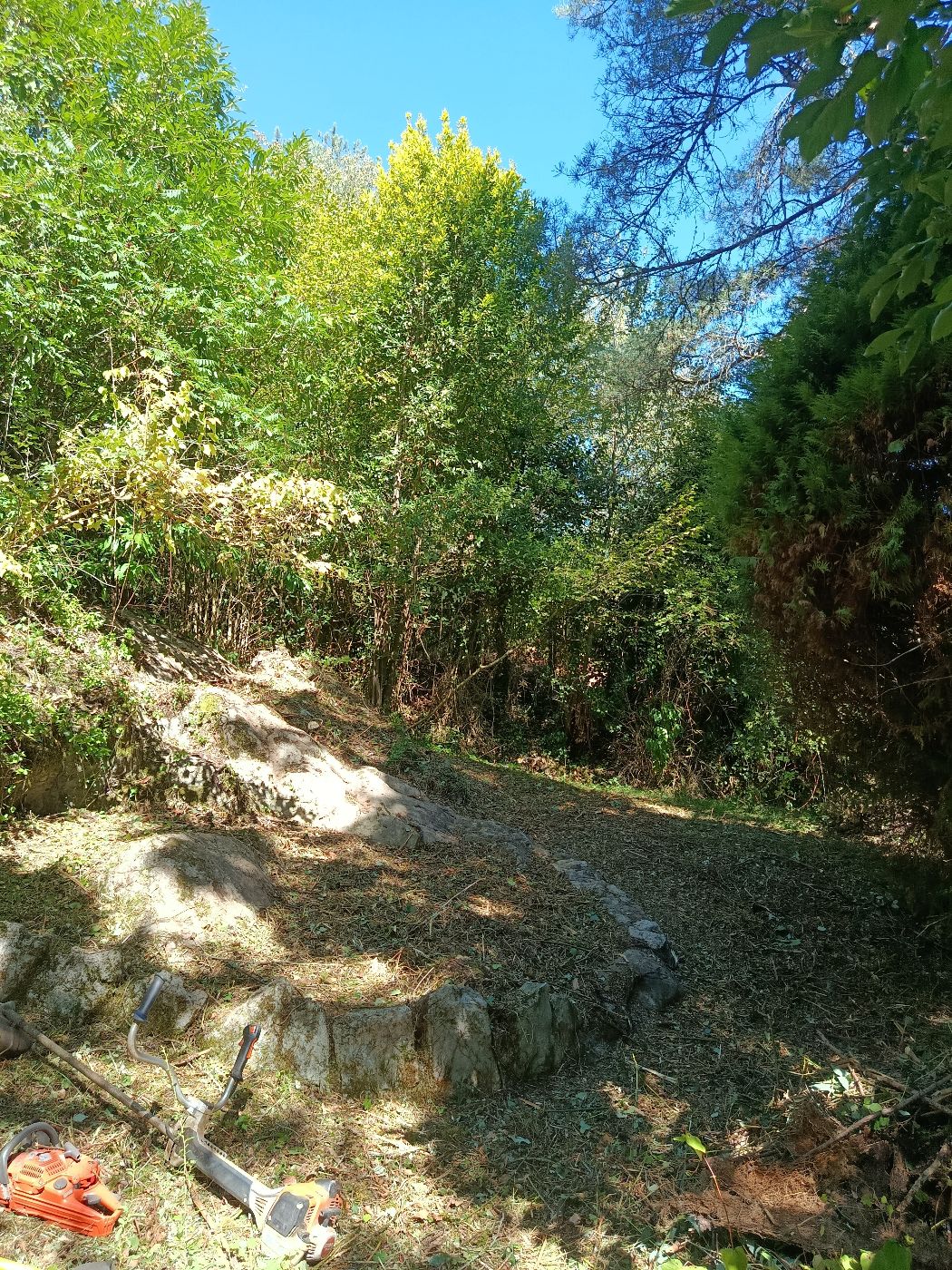Valorisation d'un jardin en friche, Montseron, réalisé par Thibaud Zerr